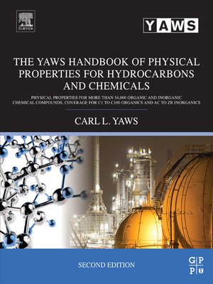 cover image of The Yaws Handbook of Physical Properties for Hydrocarbons and Chemicals